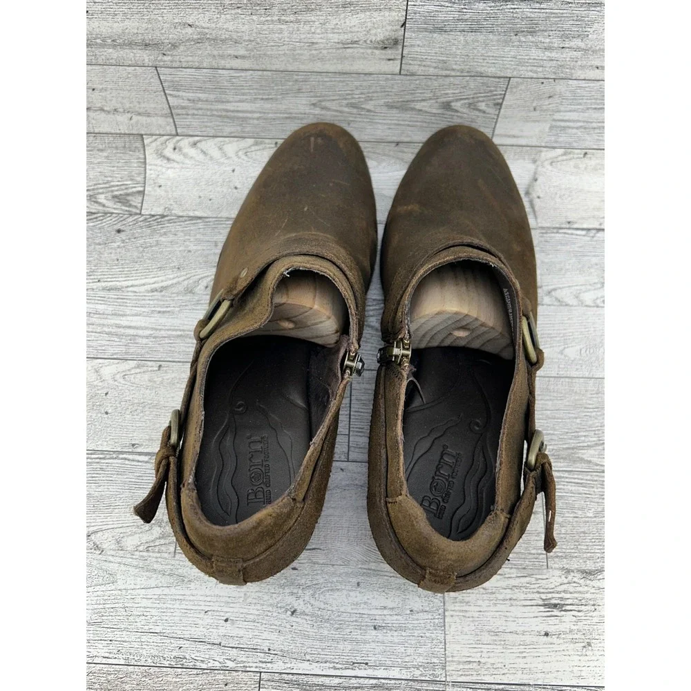 Born brown leather